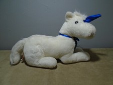 VINTAGE 1988 DAKIN SOFT CLASSICS WHITE UNICORN IN TUX 12  PLUSH ML379 