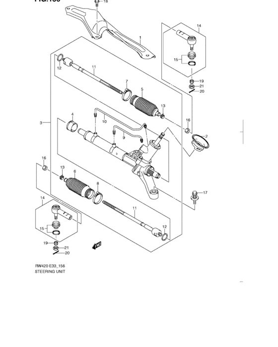 *NUEVO* EMPI EE. UU. - Kit de botas de fuelle de cremallera y piñón para Suzuki SX4 2007-2011 Foto 2 de 2