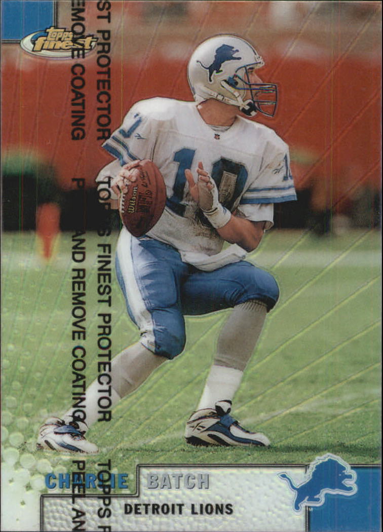 1999 Finest Refractors #69 Charlie Batch - NM-MT
