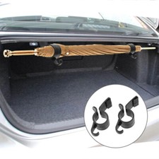 2pcs Universal Car Trunk Umbrella Hook Clip Storage Holder Hanger Fastener Clips