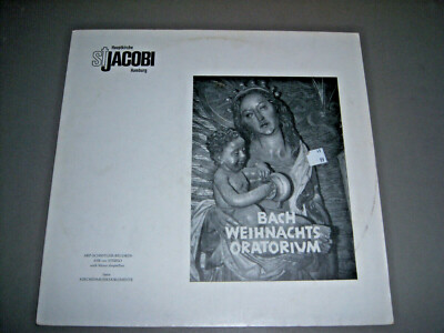 JS Bach Weihnachtsoratorium Arp-Schnitger ASR 101 Stereo St Jacobi Hamburg VG+NM