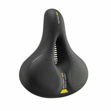ROCKBROS Bike Saddle Seat Air Cushion Pad Comfort Wide Big Bum Soft Gel Yellow