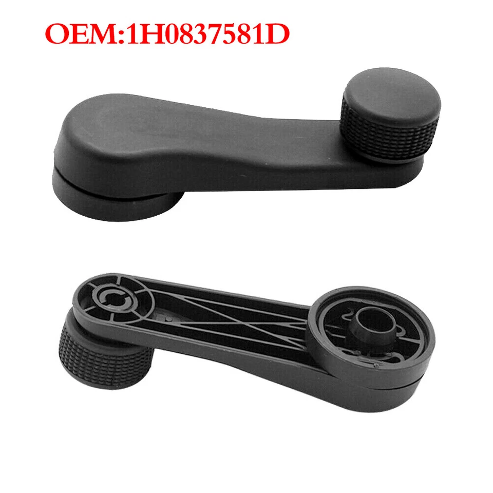 DHL 2 x Fensterkurbel Handkurbel Für VW T4 T5 Transporter Golf Seat #1H0837581D - Bild 2 von 4