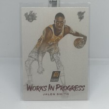 2020-21 Panini Court Kings Works in Progress Ruby /149 Jalen Smith #15 Rookie RC