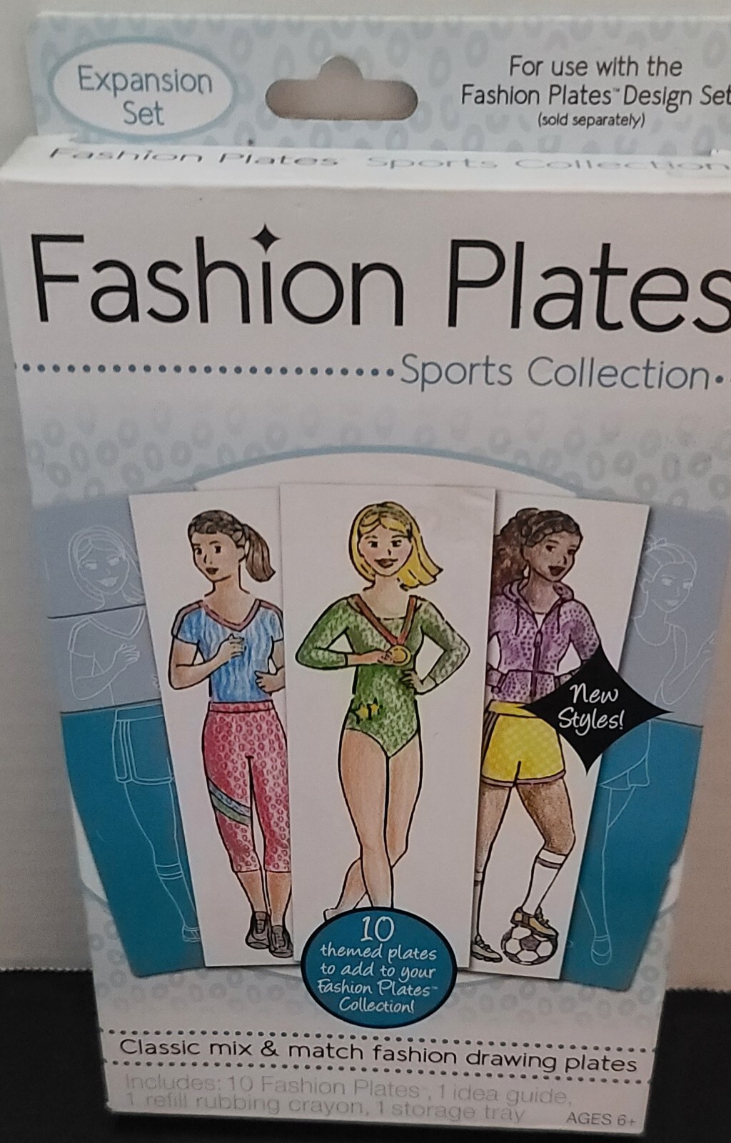 FASHION PLATES Sports Collection Expansion Set 01302 Kahootz eBay