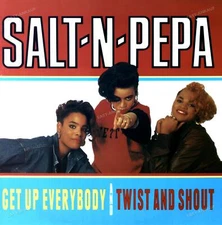 Salt-N-Pepa - Get Up Everybody / Twist & Shout Maxi (VG/VG) .