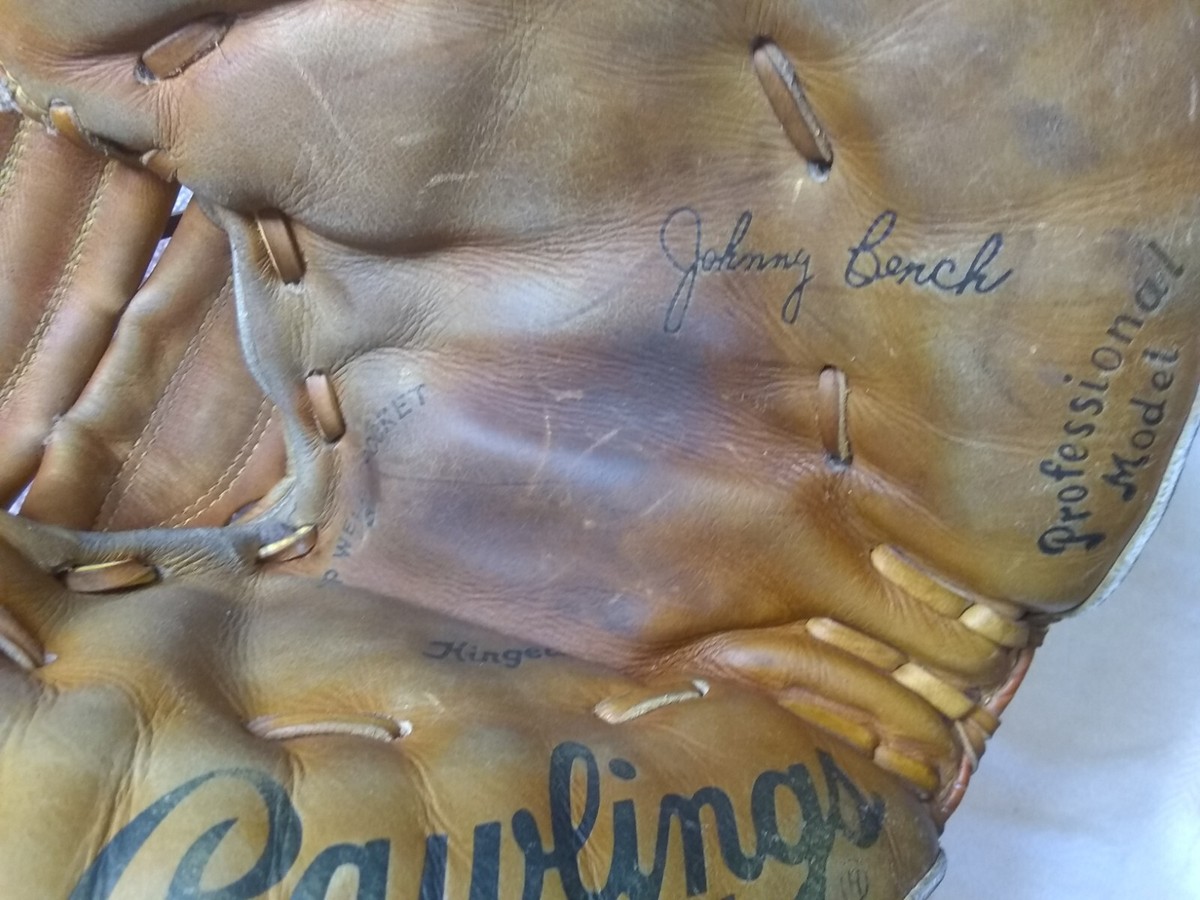 Johnny Bench Rawlings Baseball Glove RCM30 Lite Toe Great New Web