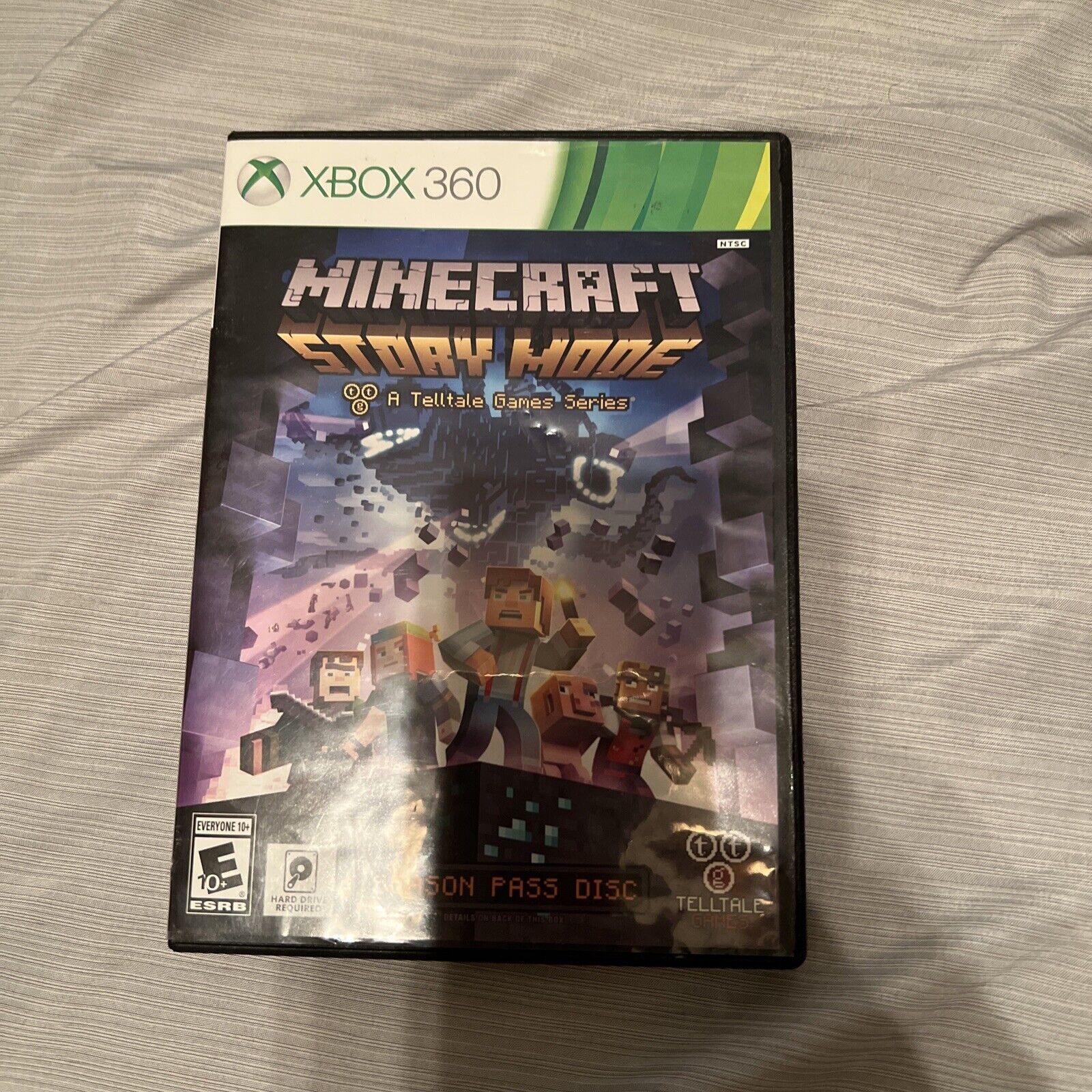 Minecraft: Story Mode - Telltale Games Season Pass Disc (Xbox 360)  894515001658