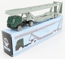 MODELLINO CAMION STATICO FIAT 682 BISARCA 1955 VERDE OFFICINA 942 SCALA 1/76
