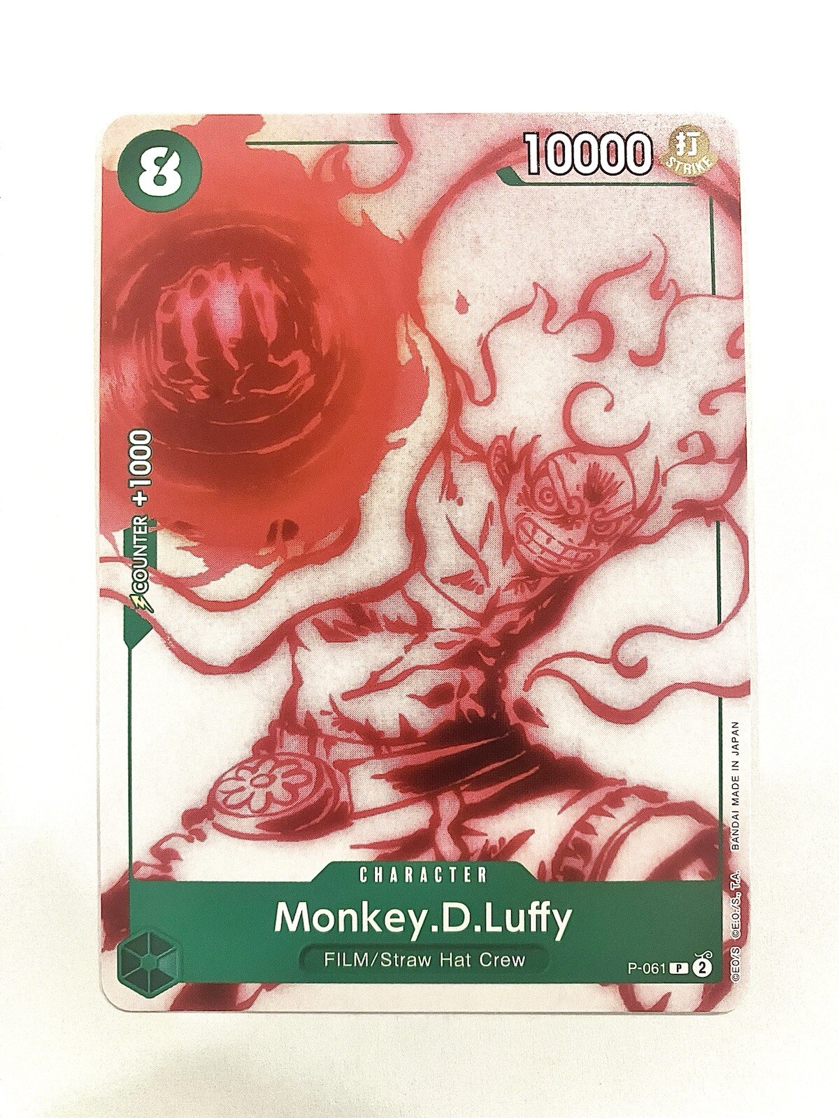 Monkey D Luffy P-061 Uta Deck Battle Promo English One Piece CCG Card Near Mint
