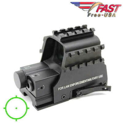 HD553 Reflex Sight With Red Laser And Quick Detach Mount Includes Battery