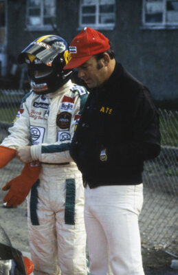 Fred Opert with Derek Daly Formula Atlantic 1979 Motor Racing Old Photo