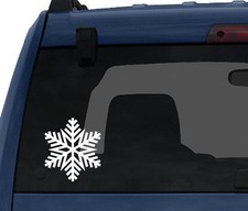 Snowflake Pattern 3 - Winter Art Christmas Decoration - Car Tablet Vinyl Decal