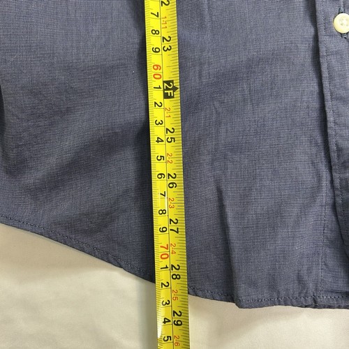 J. Crew Slim Secret Wash Baumwoll Popeline Hemd Montclair Navy Blau Gr. S Neu mit Etikett - Bild 6 von 13