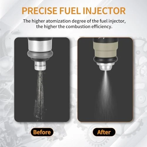 Fuel Injectors FJ867 4L3Z9F593BA Replacement for Mercury Mountaineer 2004-2005 Foto 4 de 4