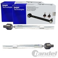 2X Delphi Axialgelenke Spurstangen Passend FüR Peugeot 607 Links+Rechts