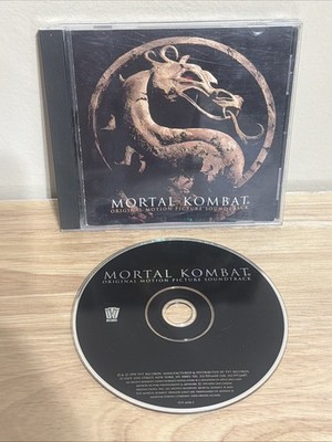 1995 CD MORTAL KOMBAT ORIGINAL MOTION PICTURE SOUNDTRACK MK MOVIE MUSIC OOP