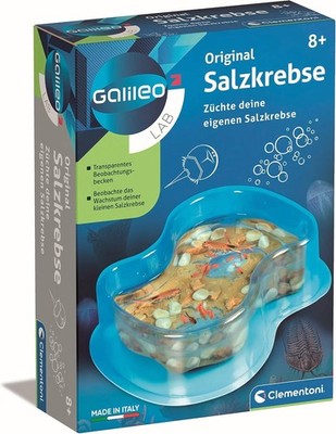 Clementoni Galileo Lab Salzkrebse   Urzeitkrebse Zucht & Beobachtung für Kinder
