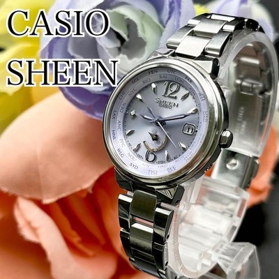 Working item Watch CASIO SHEEN Radio Solar Ladies