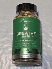 EU NATURAL Breathe Ease, Quercetin & Nettle Leaf, 60 Vegetarian Capsules