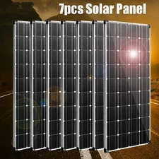 1.4KW Solar Panel 23% High Efficiency 200W PV Modual Caravan RV Solar Generator