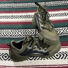 Christian Dior Womens D Connect Sneakers EUC Green Size 9.5