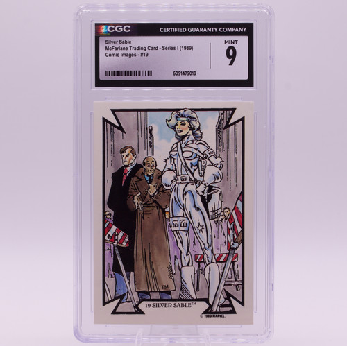 Silver Sable #19 Marvel 1989 Comic Images card