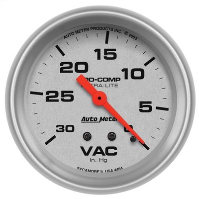 AutoMeter 4484 Ultra-Lite Mechanisches Vakuummessgerät
