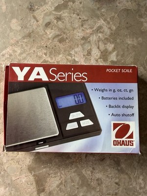 Ohaus YA501 YA Handheld Balance, 500 x 0.1g (High Contrast Lcd)