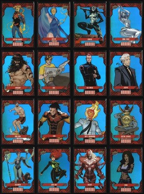 2023-24 Upper Deck Marvel Annual - Blue Parallel #1-#100 Updated 12/14