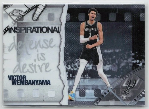 2025 Topps Chrome Victor Wembanyama Base (RAW)