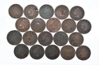 Lot 20 1800's 1890-1899 Indian Head Penny Cents US Coin Collection 2/5 Roll *855