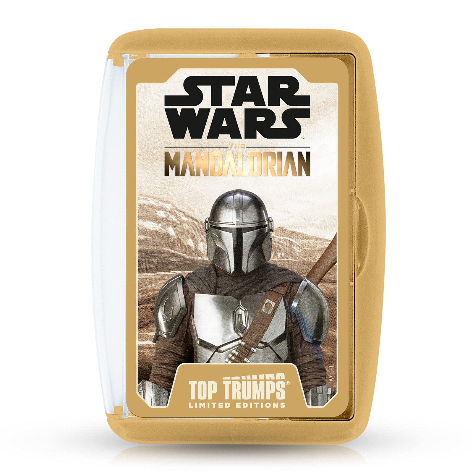 Top Trumps Star Wars The Mandalorian Limited Editions Card Game, play with Greef