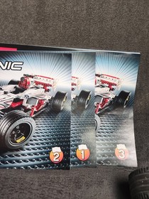 LEGO TECHNIC: Grand Prix Racer (42000) No Box w/Instructions Complete 