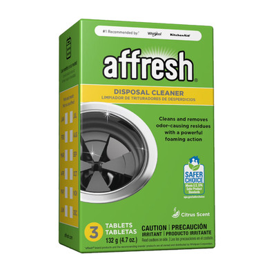affresh W10509526 Garbage Disposal Cleaner - 3 Tablets