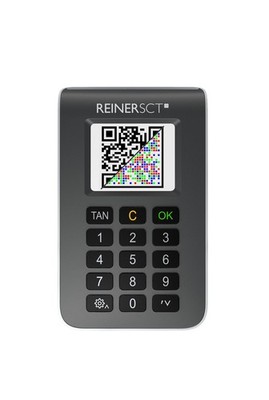 REINER SCT tanJack  photo QR TAN-Generator