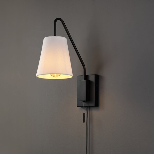Globe Electric 91005999 Everett 16" Tall Hardwired or Plug-In - Black - Bild 5 von 11