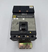 Square D FA34100 I-Line Circuit Breaker 100A 3P 480V FA 3 pole 100 Amp Used