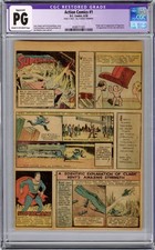 Action Comics #1 (Page 1 Only) Origin & 1st App. Superman Golden Age DC 1938 CGC