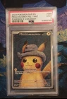 2023 Pokemon TCG Van Gogh Pikachu with Grey Felt Hat #085 Promo PSA 9 MINT