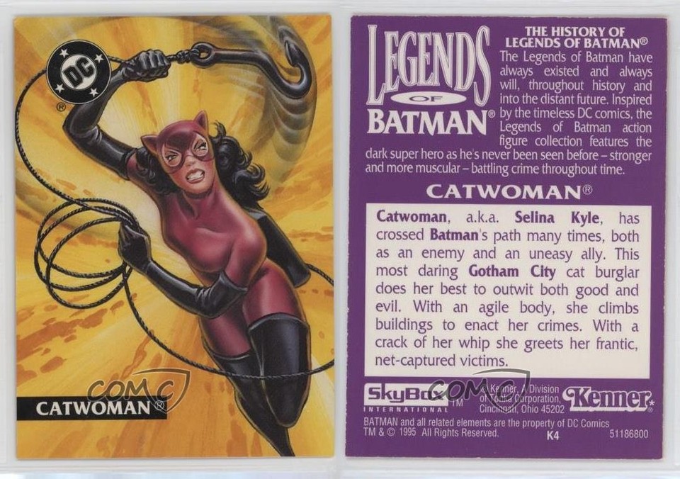 0ad 1994 SkyBox Kenner Legends of Batman Promo Catwoman #K4 0ad | eBay