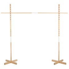 Limbo Game Outdoor Games with Wooden Limbo Pole, Base, and Carrying Bag