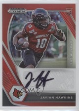 2021 Panini Prizm Draft Picks Red 108/199 Javian Hawkins #DPA-JAH Auto 0xl5