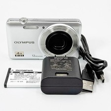 Excellent Condition Olympus VG-110 Silver Compact Digital Camera Used