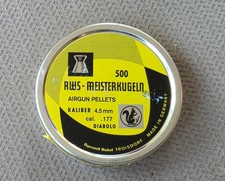 🔥 RWS Meisterkugeln 4,5mm (.177)  🔥 VINTAGE Original versiegelt  Dynamit Nobel