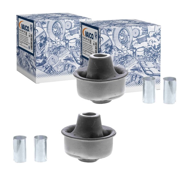 2X Vaico Querlenkerlager Buchse Hinten Vorne Unten Passend FüR Opel Astra Calibr-image