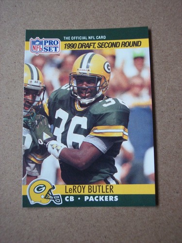 LeRoy Butler #717 1990 Pro Set card
