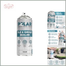 400ml Polar Tile & Grout Sealer - Crystal Clear, Instant Waterproof Protection