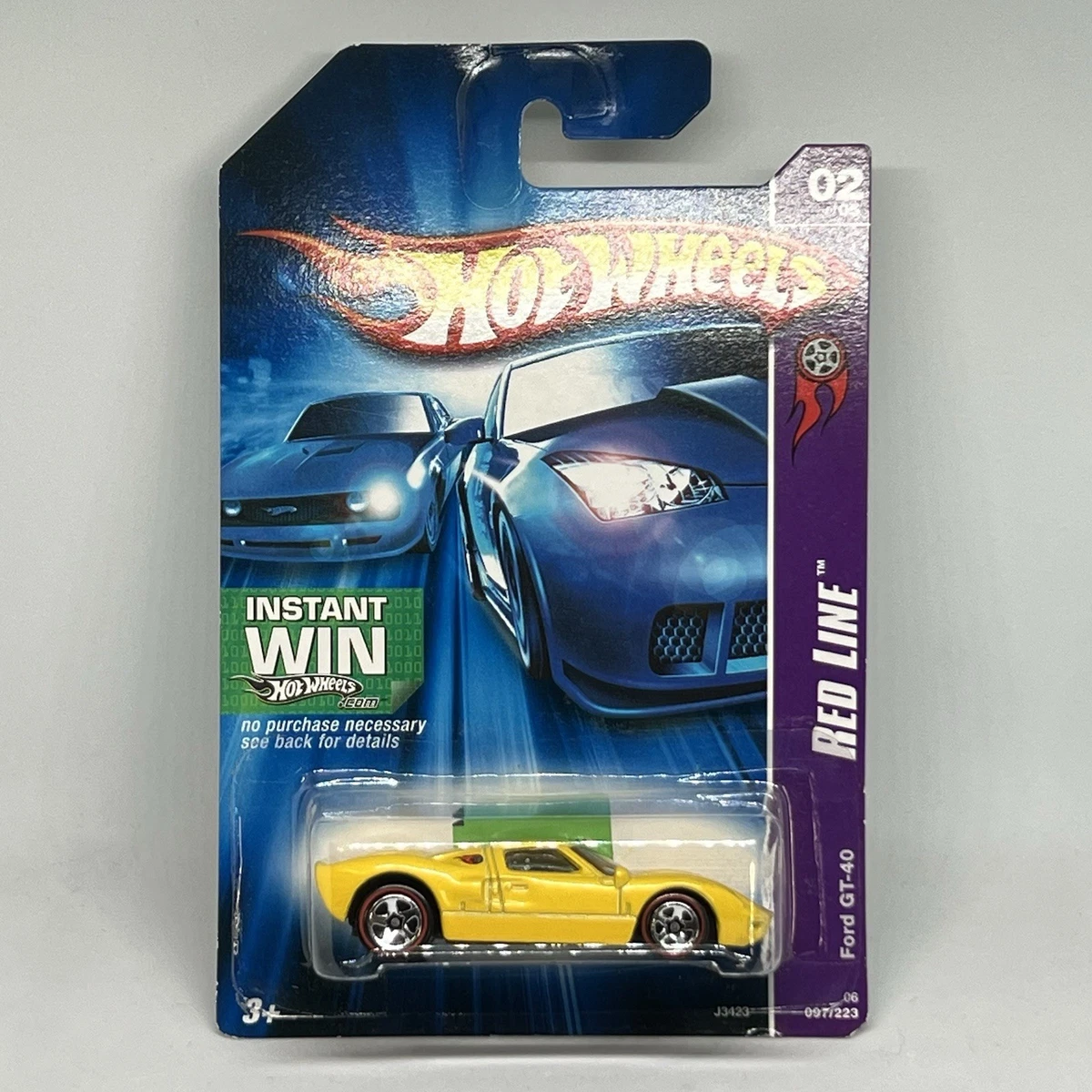 Hot Wheels Redlines Ford GT40 Contemporary Manufacture Diecast