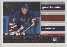 2001-02 Pacific Private Stock Titanium Three Star Selections Mike York #17